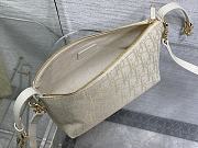 Dior Medium DiorTravel Nomad Pouch Oblique Jacquard 22x13x9.5cm - 3