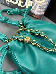 Loewe Mini Flamenco Clutch Bag Blue 23x5.5x17cm - 5