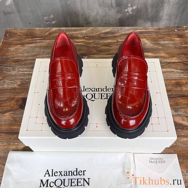 Alexander McQueen Wander Red Loafer  - 1