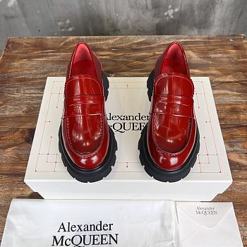 Alexander McQueen Wander Red Loafer 