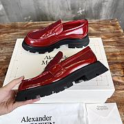 Alexander McQueen Wander Red Loafer  - 3