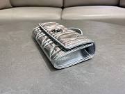 Dior Miss Caro Top Handle Pouch Silver 24x12x4cm - 2