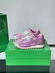 Bottega Veneta Orbit Sneaker Pink - 4