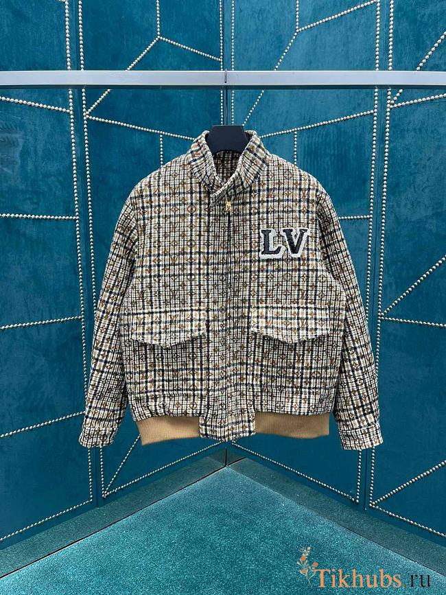 Louis Vuitton LV Monogram Wool Harrington Blouson - 1