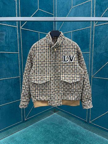 Louis Vuitton LV Monogram Wool Harrington Blouson
