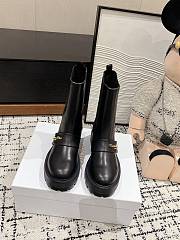 Dior D-Quest Ankle Boot Black Calfskin - 4