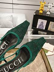 Gucci Green Flat - 3