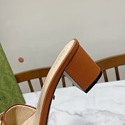 Gucci Brown Sandal Heel 7cm - 5