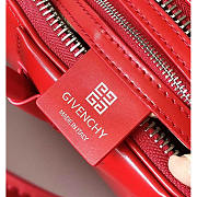 Givenchy Antigona Tote Glazed Mini Red 23x27x13cm - 2