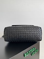 Bottega Veneta Medium Andiamo Messenger Black 37x26x13cm - 5