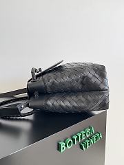 Bottega Veneta Medium Andiamo Messenger Black 37x26x13cm - 4