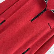 Miu Miu Fleece Sweatshirt Red - 3