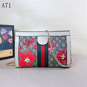 Gucci Ophidia Bag White Flora 26cm - 5