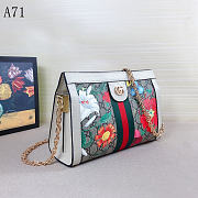 Gucci Ophidia Bag White Flora 26cm - 4