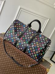 Louis Vuitton LV x TM Keepall 50 Black 50x29x23cm - 2