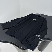 Balenciaga Crew-neck Sweater Black - 4