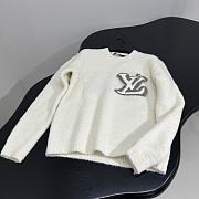 Louis Vuitton LV Intarsia Crewneck White - 2