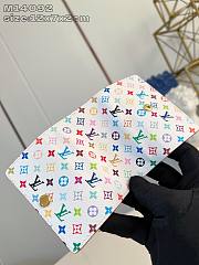 Louis Vuitton LV x TM 6 Key Holder White 12x7x2cm - 2
