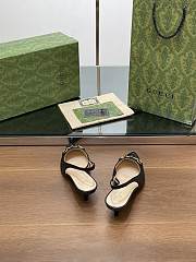 Gucci Women's Horsebit Slingback Pump Black 4cm - 4