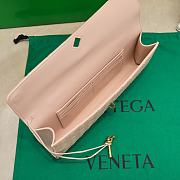 Bottega Veneta Long Clutch Andiamo With Handle Pink 31x13x3cm - 2