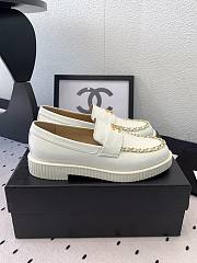 Chanel White Loafer 04 - 3