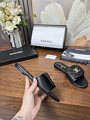 Chanel Black Slides 22 - 3