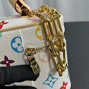 Louis Vuitton LV x TM  Vanity Chain Pouch White 19x11.5x6.5cm - 3