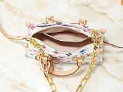 Louis Vuitton LV x TM OnTheGo East West White 25x13x10cm - 5