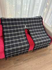 Burberry Black Scarf 130x130cm - 3