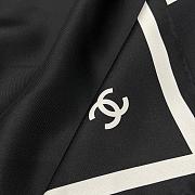 Chanel Black Scarf 90x90cm - 2