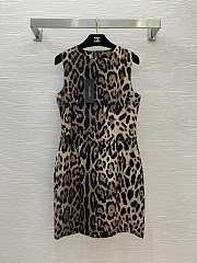 Dolce Gabbana Short Leopard-print Dress - 1