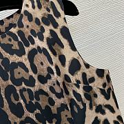 Dolce Gabbana Short Leopard-print Dress - 5