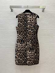 Dolce Gabbana Short Leopard-print Dress - 3