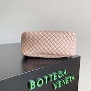 Bottega Veneta Mini Cobble Top Handle Pink 23x11x8cm - 4