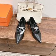 Hermes Kiara Black Pump 4cm - 3