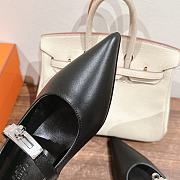 Hermes Kiara Black Pump 4cm - 5