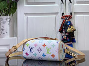 Louis Vuitton LV x TM Nano Speedy White 16x11x9cm - 4