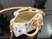 Louis Vuitton LV x TM Nano Speedy White 16x11x9cm - 3