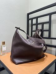 Loewe Cubi Crossbody Bag Oxblood 44x30x18cm - 3
