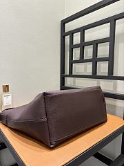 Loewe Cubi Crossbody Bag Oxblood 44x30x18cm - 2