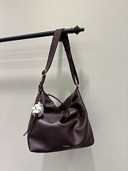 Loewe Cubi Crossbody Bag Oxblood 44x30x18cm - 5