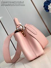 Louis Vuitton LV Mini Capucines Bag Pink 21x14x8cm - 3