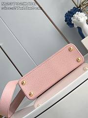 Louis Vuitton LV Capucines Bag BB Pink 27x18x9cm - 4