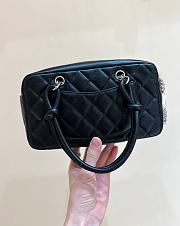 Chanel Cambon Bag Black 21x12x9cm - 4