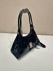 Prada Medium Leather Tote Bag Black 30.5x17.5x9cm - 4