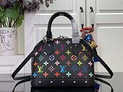 Louis Vuitton LV x TM Alma BB Black 23.5x17.5x11.5cm - 5