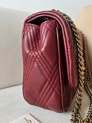 Valentino Garavani Quiltie 67 Medium Shoulder Bag Red 23x17x8cm - 5