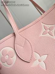 Louis Vuitton LV Neverfull MM Light Pink 31x28x14cm - 5