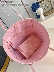 Louis Vuitton LV Neverfull MM Light Pink 31x28x14cm - 4