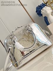Louis Vuitton LV Alma BB Silver Bag 23.5x17.5x11.5cm - 3